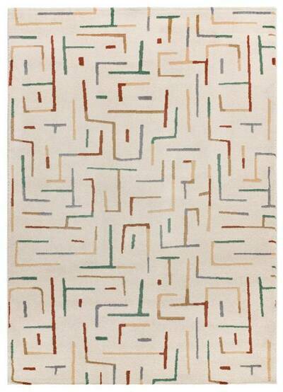 ALFOMBRA GEOMÉTRICA 12925 MULTICOLOR