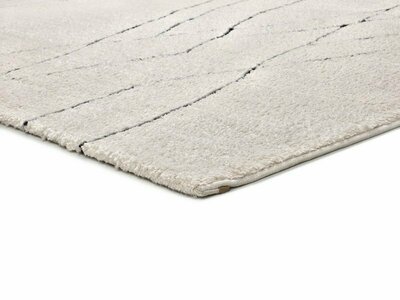 ALFOMBRA BEREBER 2379 BLANCO Y NEGRO