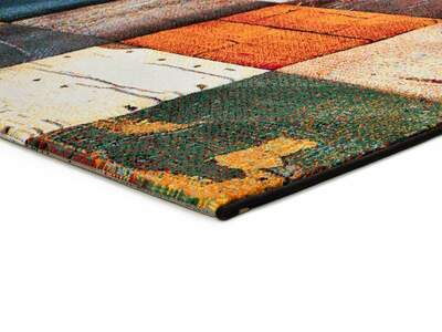 ALFOMBRA GEOMÉTRICA 40406 MULTICOLOR
