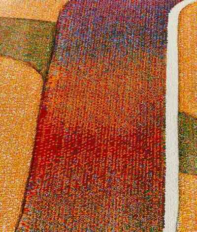 ALFOMBRA GEOMÉTRICA 40405 MULTICOLOR