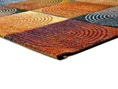 ALFOMBRA GEOMÉTRICA 40407 MULTICOLOR