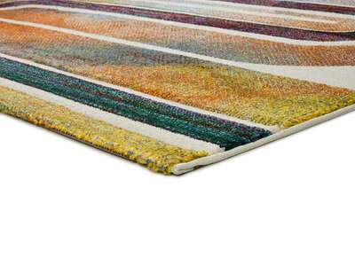 ALFOMBRA GEOMÉTRICA 40403 MULTICOLOR