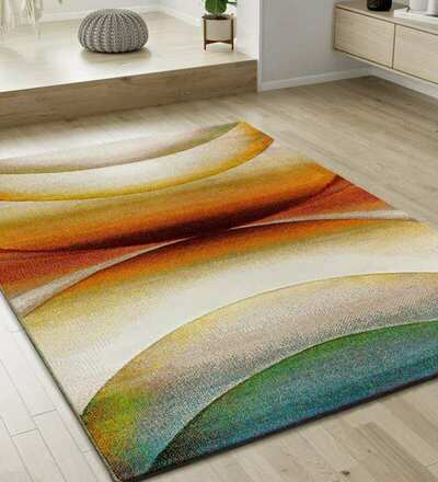ALFOMBRA ABSTRACTA 40400 MULTICOLOR