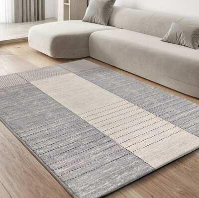 ALFOMBRA MODERNA 12933 GRIS