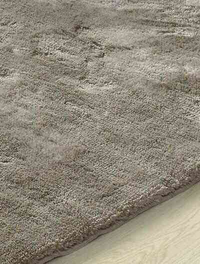 ALFOMBRA BEIGE DE PELO LARGO ROMA (antideslizante)
