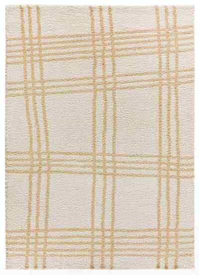 ALFOMBRA DE PELO LARGO 8808 BEIGE