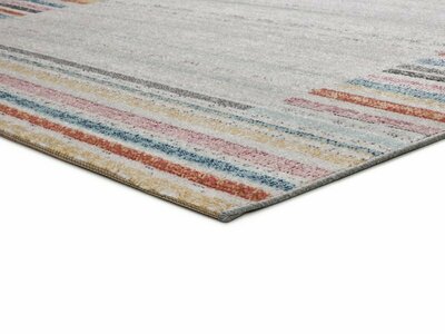 ALFOMBRA DE EXTERIOR A RAYAS 54573 MULTICOLOR