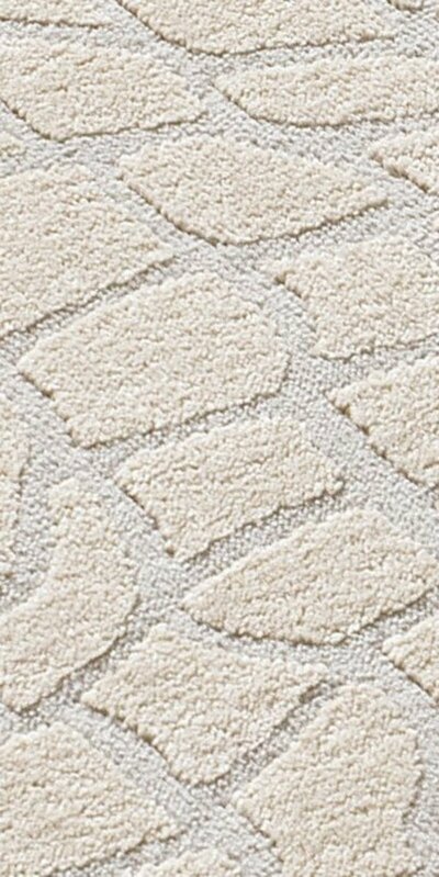 ALFOMBRA MODERNA CON RELIEVE 12941 GRIS PLATA