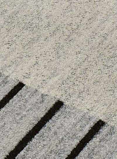 ALFOMBRA GEOMÉTRICA 12936 GRIS/BEIGE