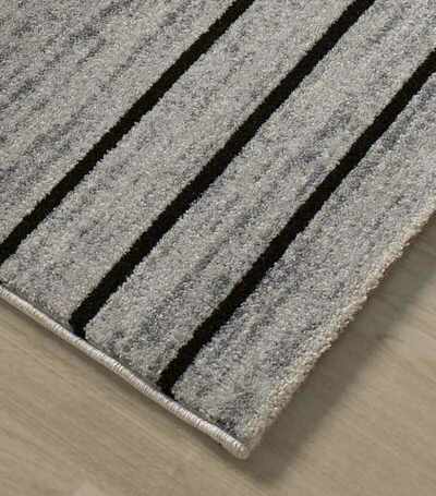 ALFOMBRA GEOMÉTRICA 12936 GRIS/BEIGE