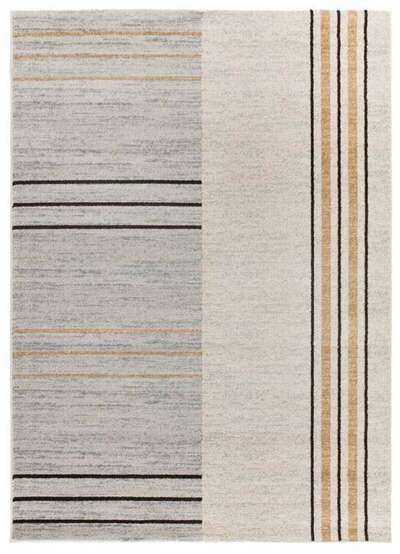 ALFOMBRA GEOMÉTRICA 12936 GRIS/BEIGE
