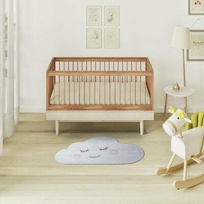ALFOMBRA INFANTIL NUBE 24064 GRIS