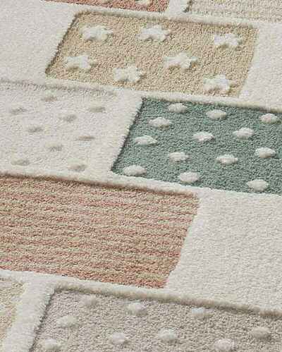 ALFOMBRA INFANTIL CON RELIEVE 2365 MULTICOLOR