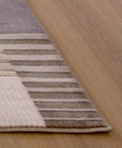 ALFOMBRA GEOMÉTRICA 50 BEIGE