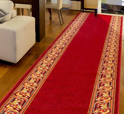 ALFOMBRA PARA IGLESIAS 13 ROJO CON CENEFA