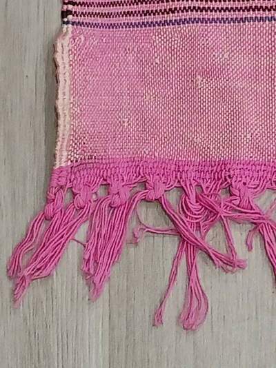 KILIM-DHURRIE VINTAGE ROSA