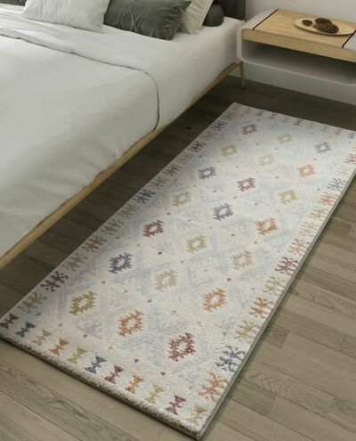 ALFOMBRA ÉTNICA 16805 MULTICOLOR