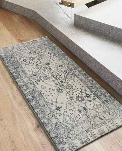 ALFOMBRA CLÁSICA VINTAGE 16803 AZUL