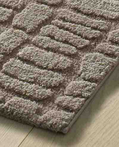 ALFOMBRA NÓRDICA EN RELIEVE 13 BEIGE