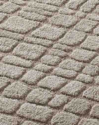 ALFOMBRA NÓRDICA EN RELIEVE 13 BEIGE