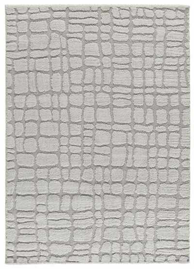 ALFOMBRA NÓRDICA EN RELIEVE 13 GRIS