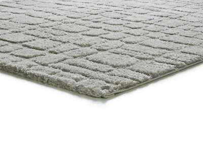 ALFOMBRA NÓRDICA EN RELIEVE 13 GRIS