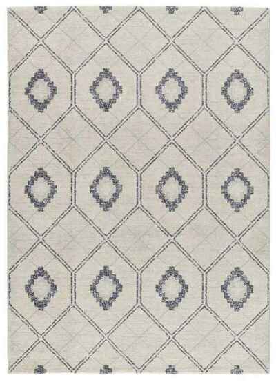 ALFOMBRA GEOMÉTRICA 16806 AZUL