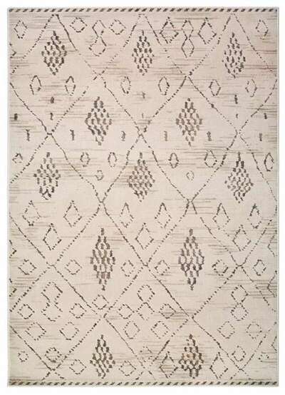 ALFOMBRA ÉTNICA 54008 CREMA