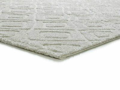 ALFOMBRA NÓRDICA EN RELIEVE 111 BLANCO