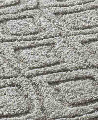 ALFOMBRA NÓRDICA EN RELIEVE 111 GRIS