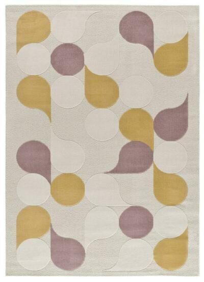 ALFOMBRA MODERNA 25411 MULTICOLOR