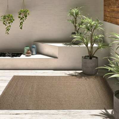 ALFOMBRA DE EXTERIOR EFECTO YUTE 5001 NATURAL
