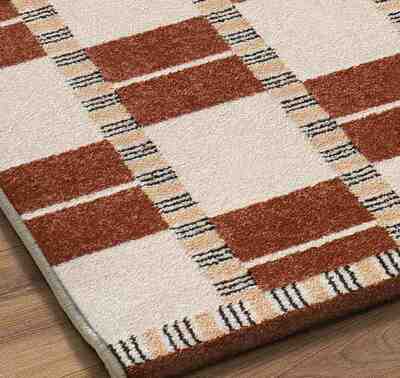 ALFOMBRA GEOMÉTRICA 13016 CALDERA