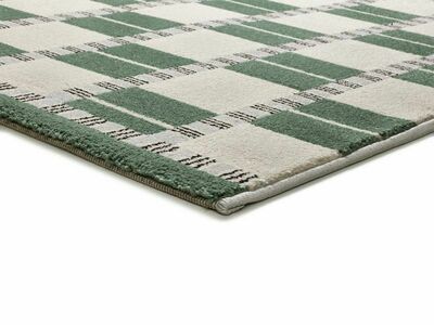 ALFOMBRA GEOMÉTRICA 13016 VERDE