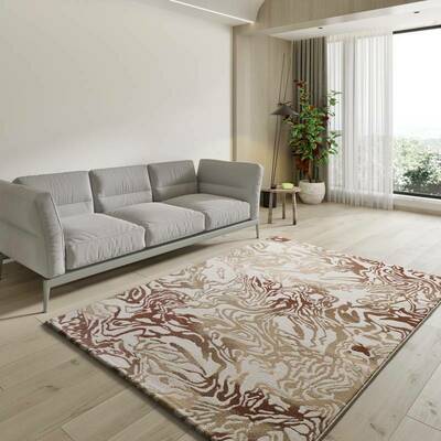 ALFOMBRA ABSTRACTA 13004 CALDERA