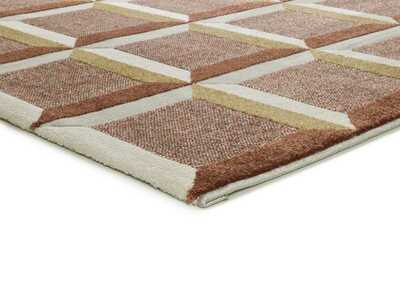 ALFOMBRA GEOMÉTRICA 12997 CALDERA