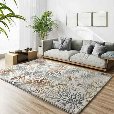 ALFOMBRA ABSTRACTA RELIEVE 12996 MULTICOLOR