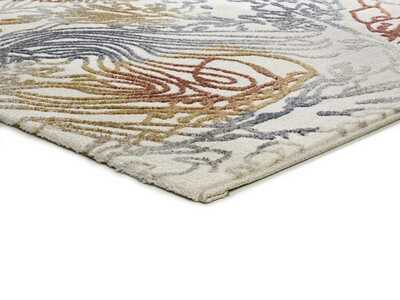 ALFOMBRA ABSTRACTA RELIEVE 12996 MULTICOLOR