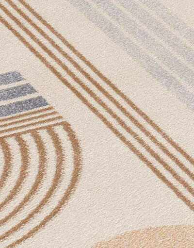 ALFOMBRA GEOMÉTRICA 13014 BEIGE