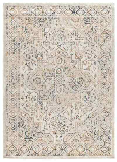 ALFOMBRA VINTAGE CON RELIEVE 4463 MULTICOLOR