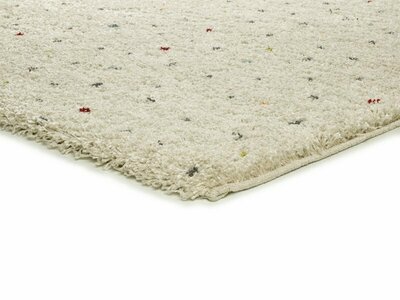 ALFOMBRA SHAGGY PUNTOS MULTICOLOR