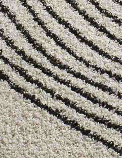 ALFOMBRA SHAGGY ONDAS BLANCO