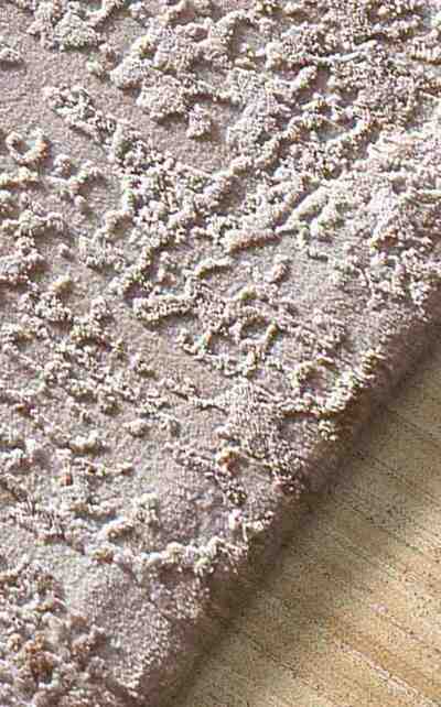 ALFOMBRA ABSTRACTA CON RELIEVE 5351 BEIGE