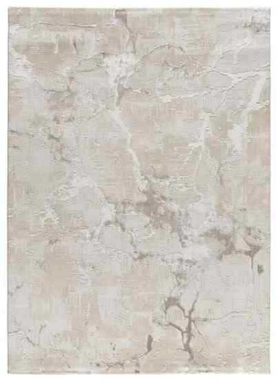 ALFOMBRA EFECTO MÁRMOL CON RELIEVE 4208 BEIGE