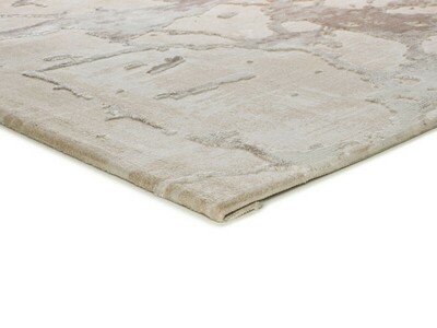 ALFOMBRA EFECTO MÁRMOL CON RELIEVE 4208 BEIGE