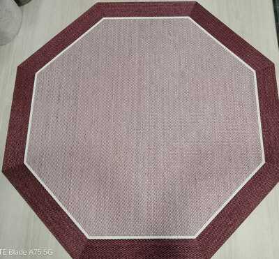 ALFOMBRA DE PVC OCTOGONAL ACABADO LÍNEA
