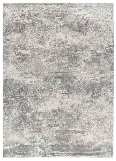 ALFOMBRA ABSTRACTA CON RELIEVE 4222 GRIS