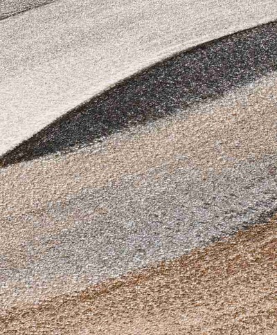 ALFOMBRA ABSTRACTA BADET 40126 BEIGE