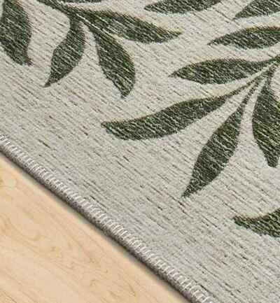 ALFOMBRA FLORAL PARA EXTERIOR LUA 3103 VERDE
