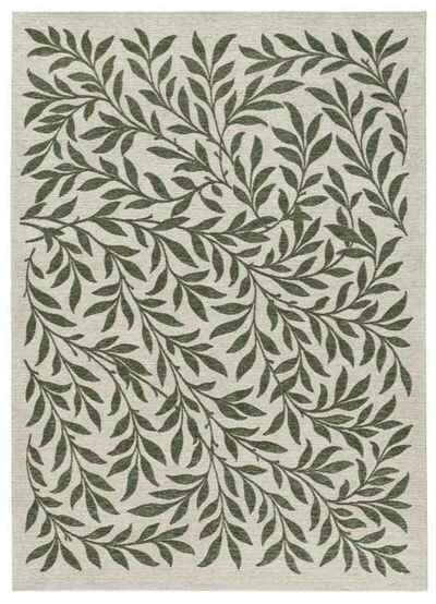 ALFOMBRA FLORAL PARA EXTERIOR LUA 3103 VERDE